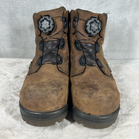 Red Wing BOA King Toe 6" Mens 11.5 EE Brown Leather Steel Toe Work Boots 2298 - Picture 2 of 8